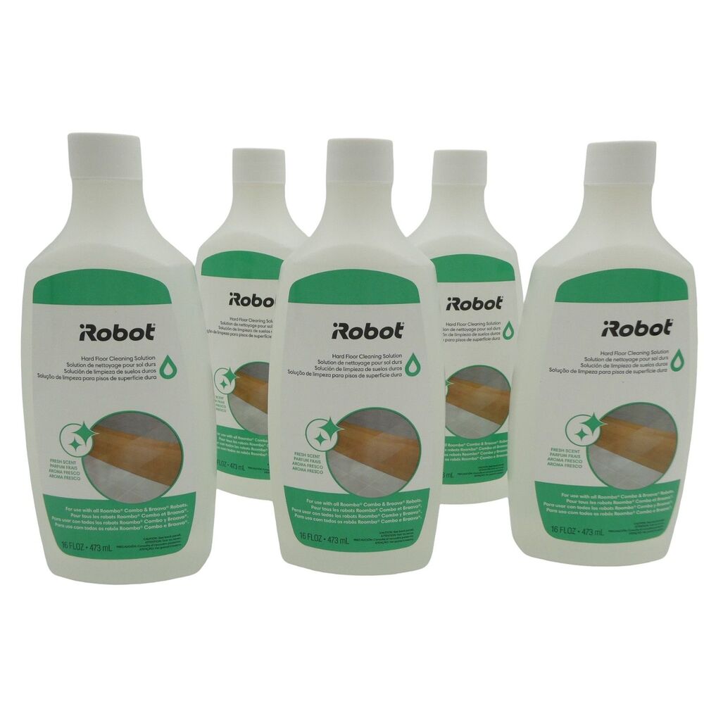 5 Pack iRobot Cleaner Liquid Solution Braava 16oz Jet 4632813 Mops 473ml m6